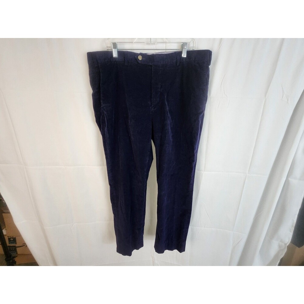 Samuelsohn Very Fine Corduroy Mens Pants ~ Color Blue ~ Size 40 Reg